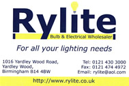 Rylite:  Our mission is to provide a fast, efficient and cost effective solution to your lighting needs.